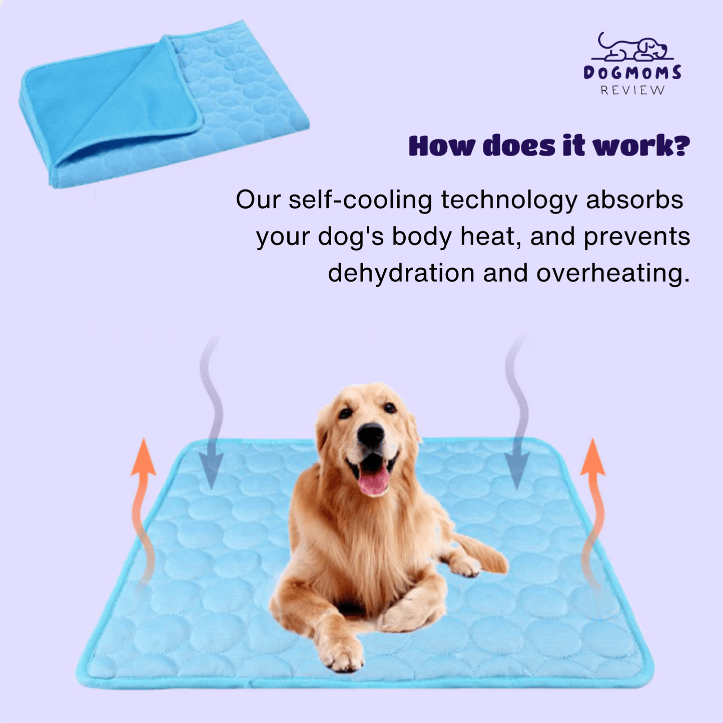 Comfy Cooling mat for dogs