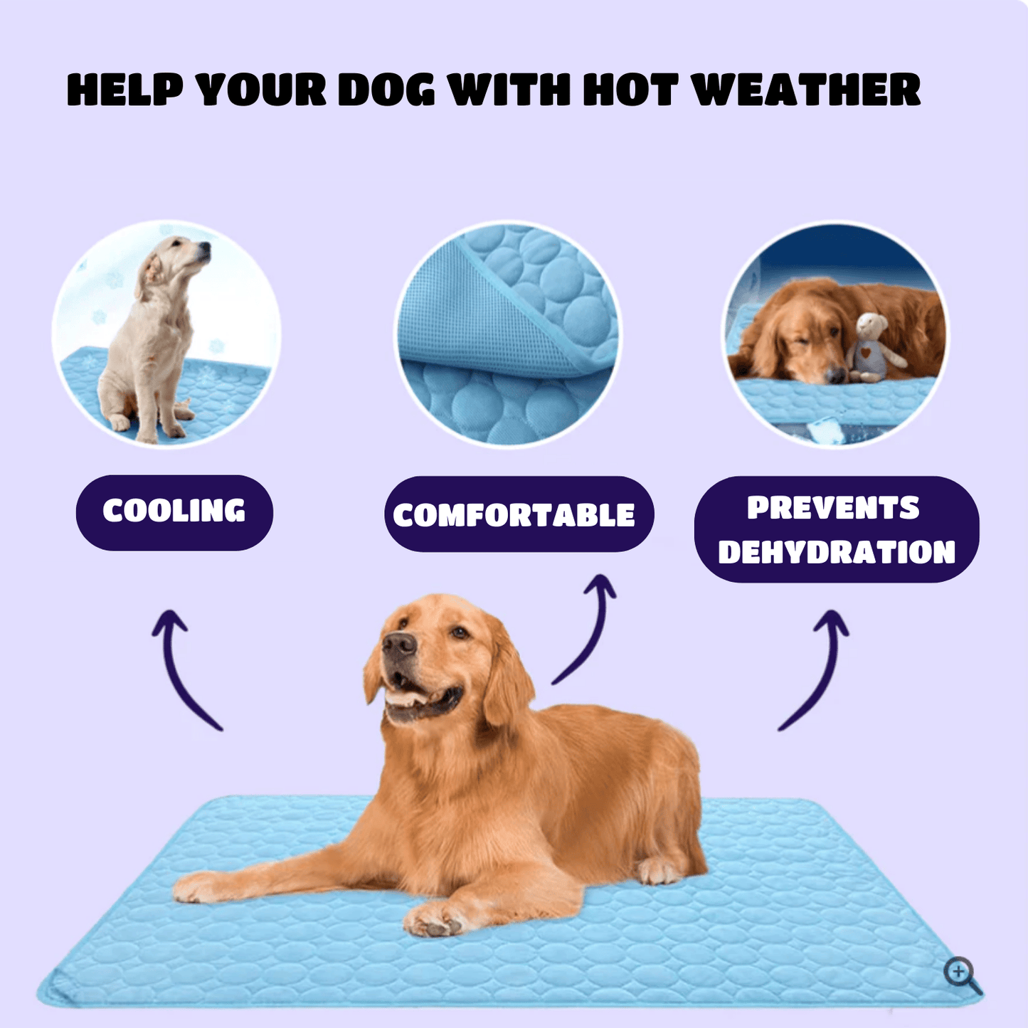 Comfy Cooling mat for dogs